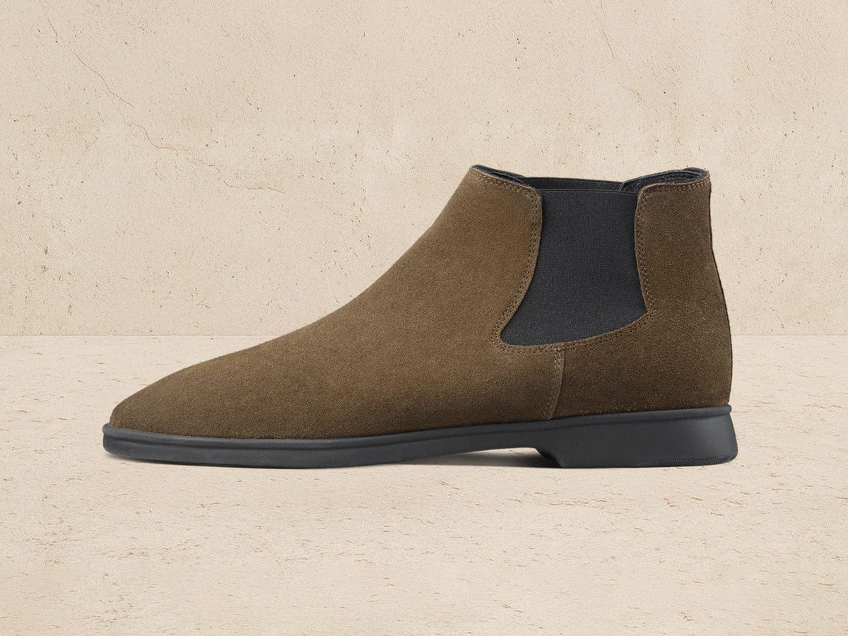 Rover Boots in Northern Green Glove Suede