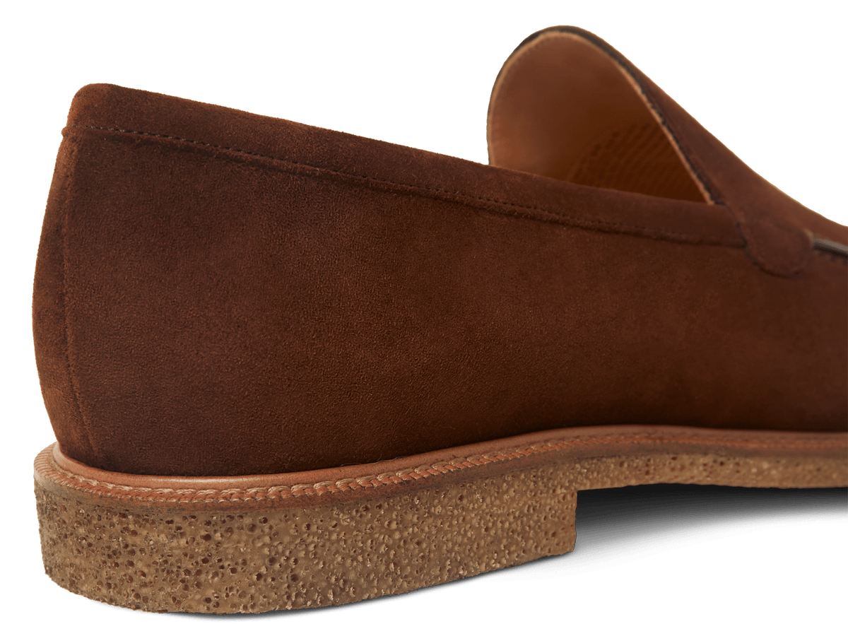 Antibes Loafers in Criollo Brown Luxe Suede