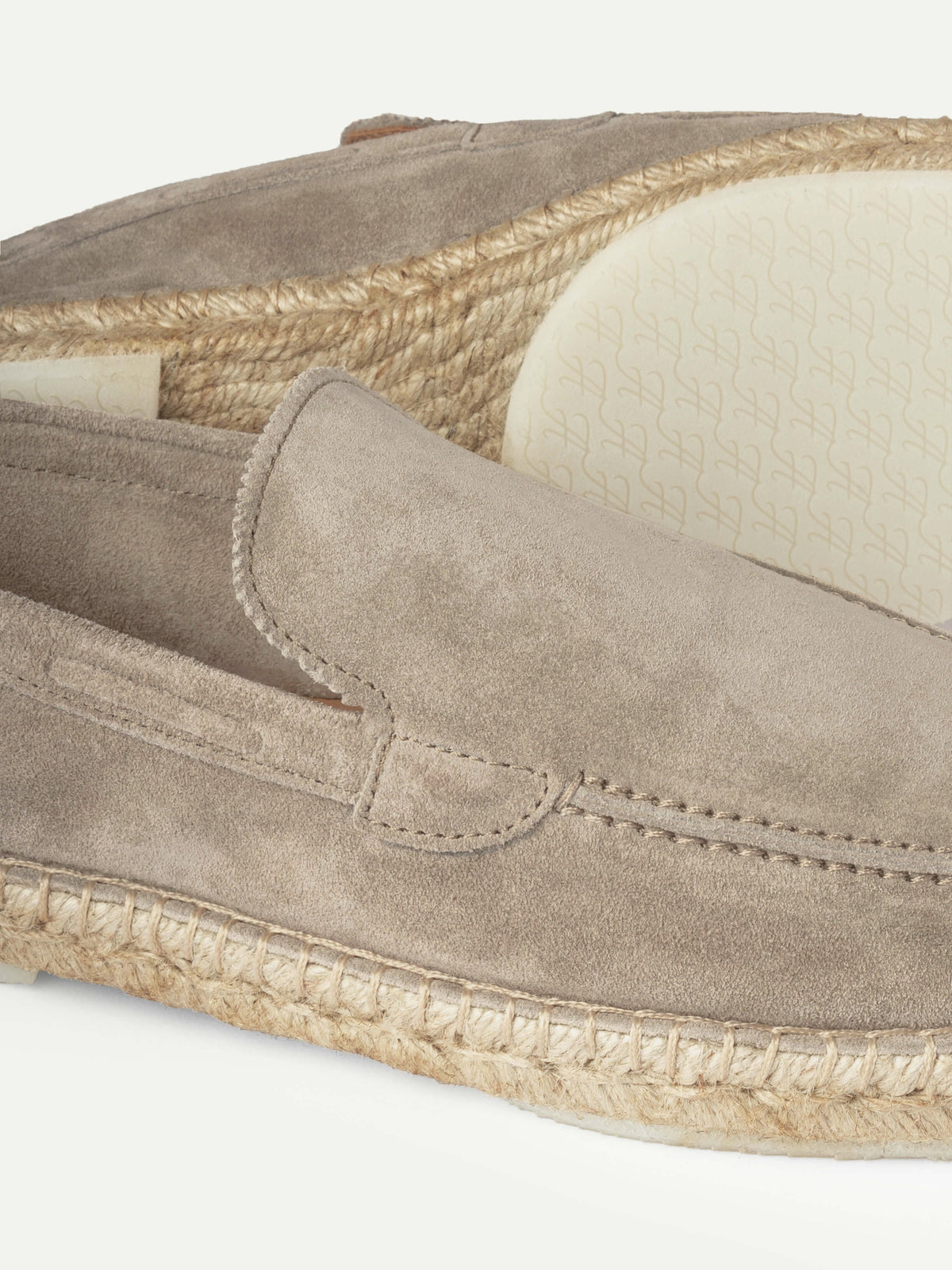 Light Grey Capri Espadrille