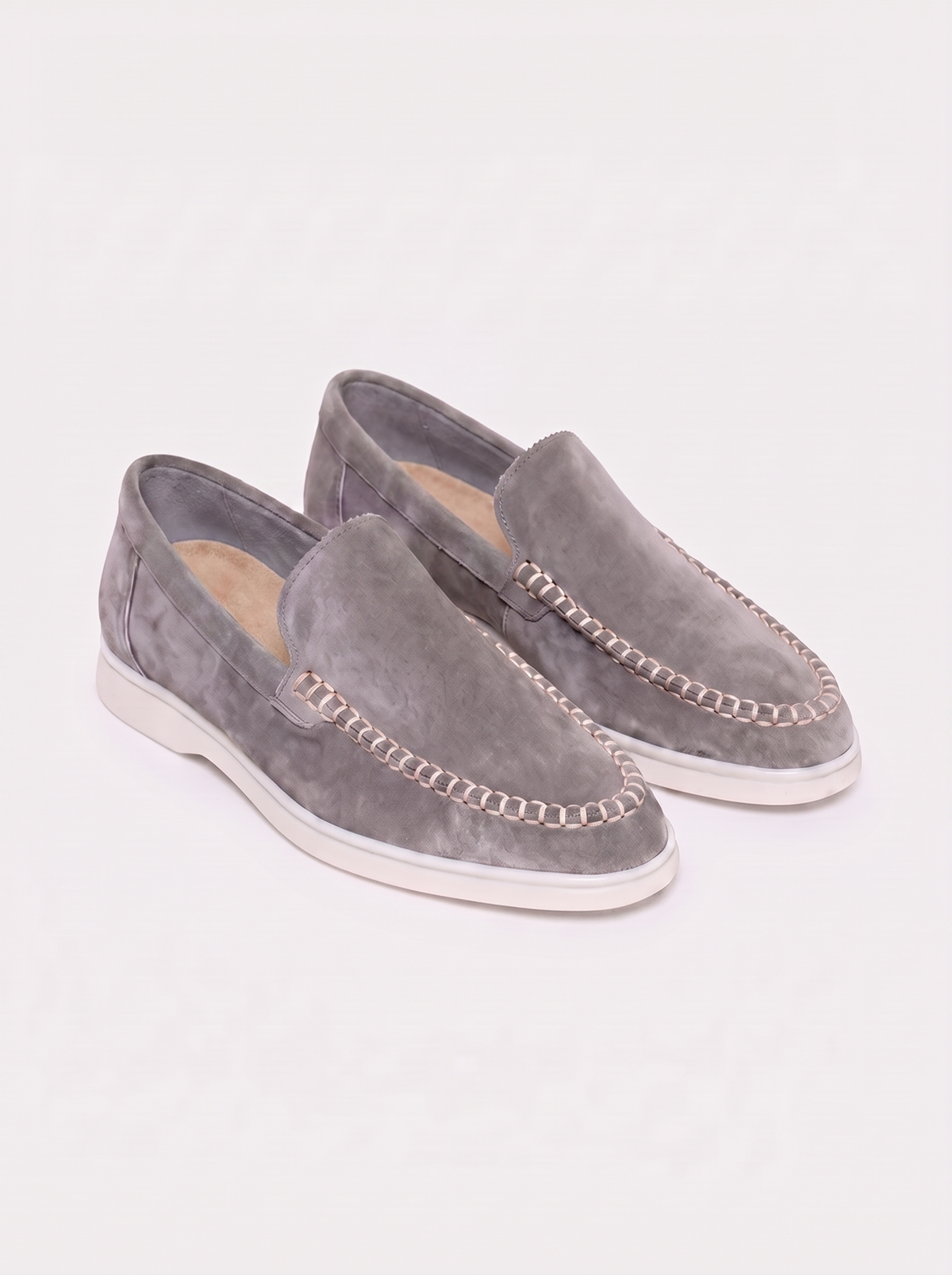 Grey Bellagio Loafers