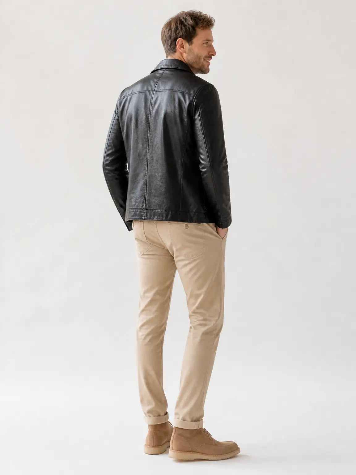 Boone Shirt-Collar Jacket