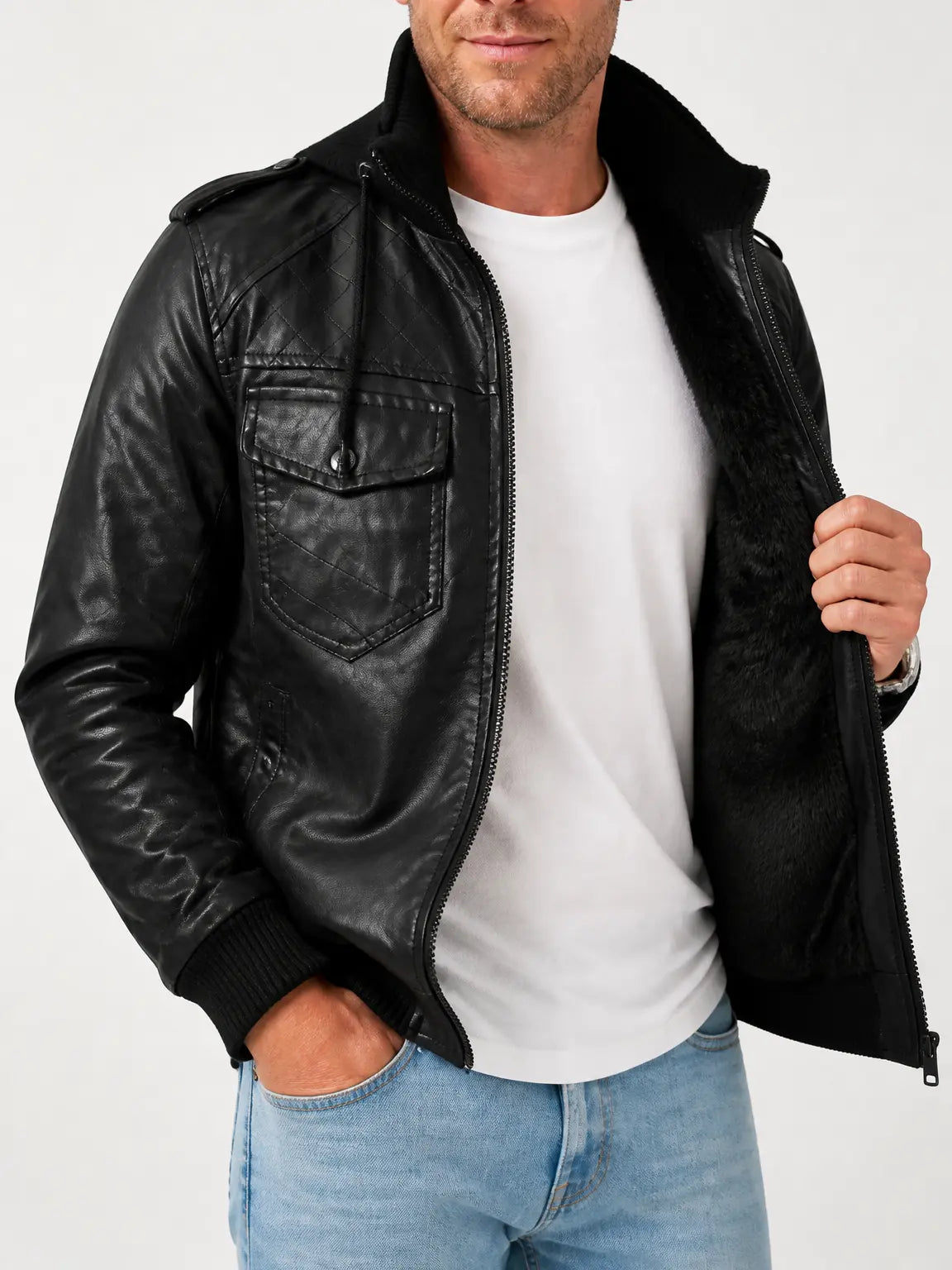 Colton Quilted-Lined Jacket