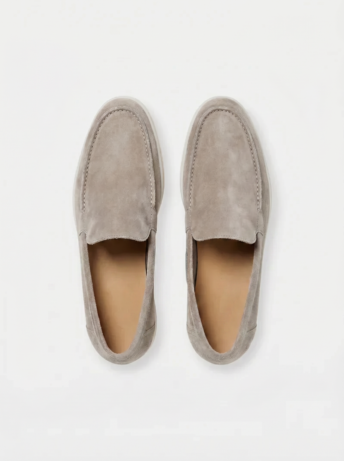 Light Grey Torino Loafers