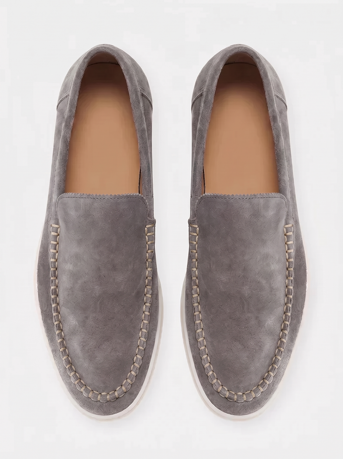 Grey Bellagio Loafers