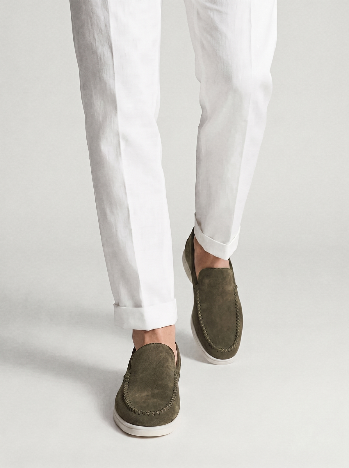 Olive Bellagio Loafers