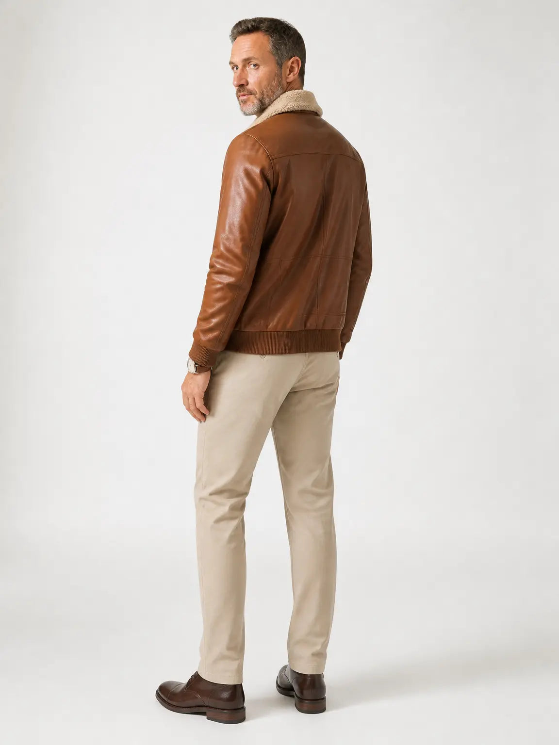Laramie Sherpa-Collar Jacket