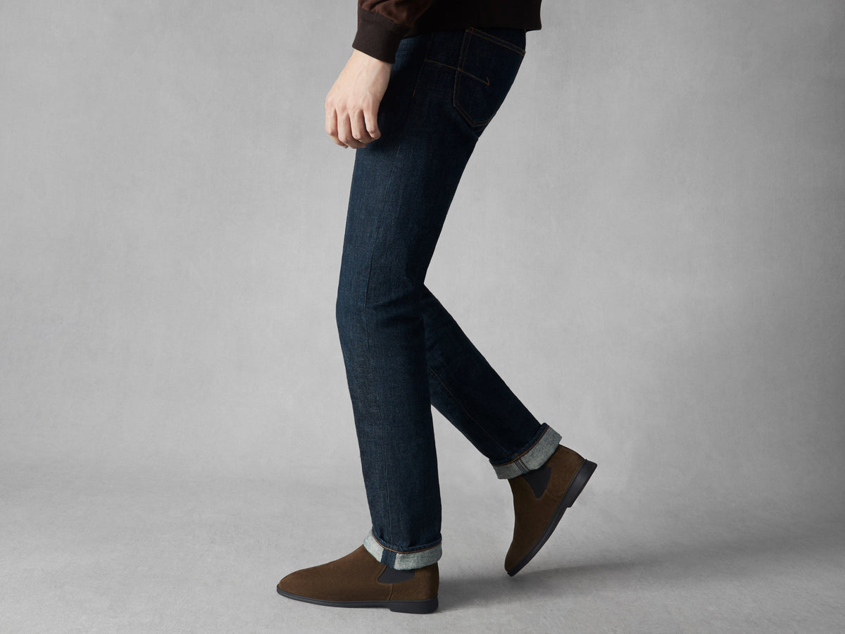 Rover Boots in Northern Green Glove Suede