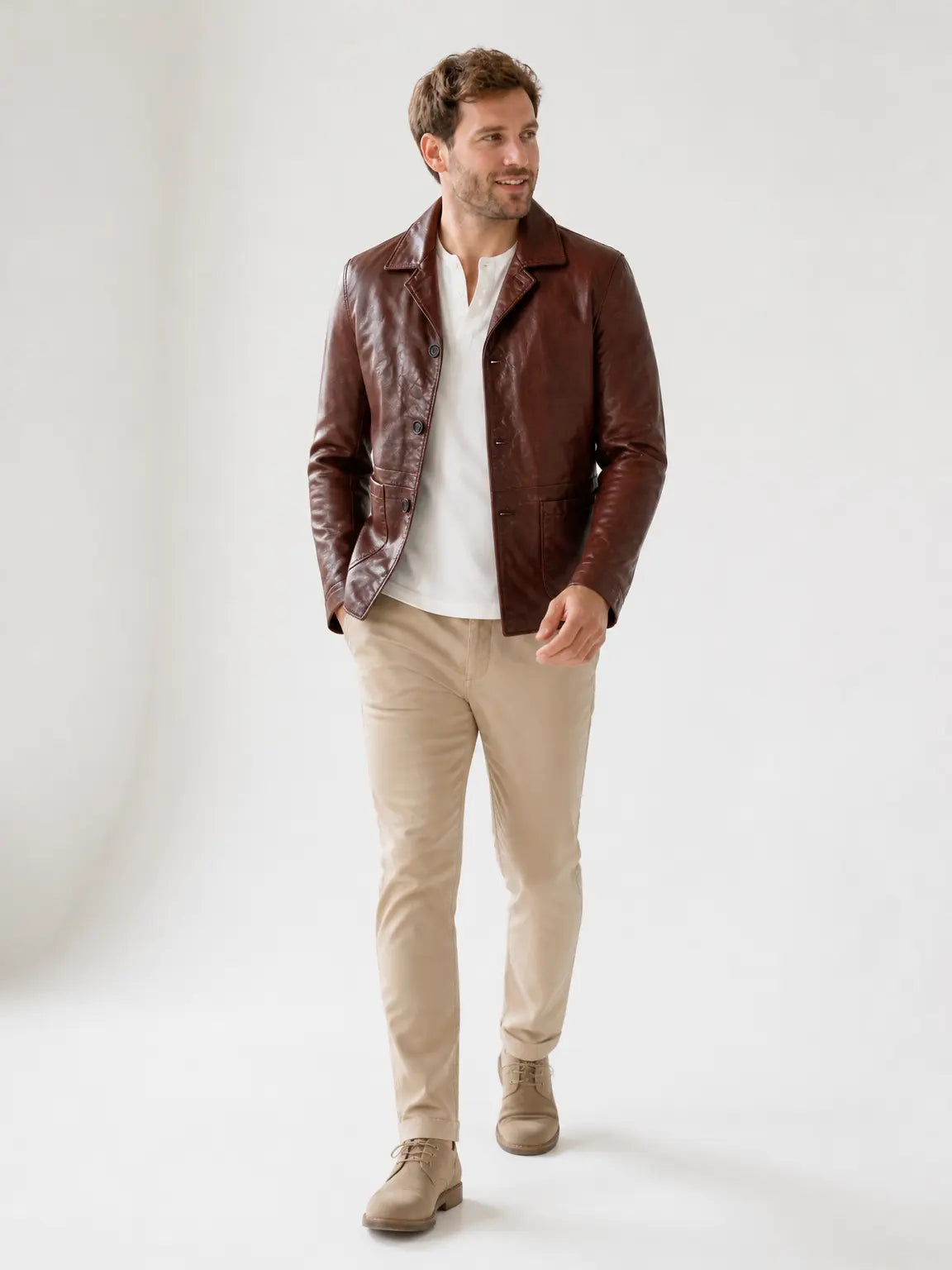 Boone Shirt-Collar Jacket