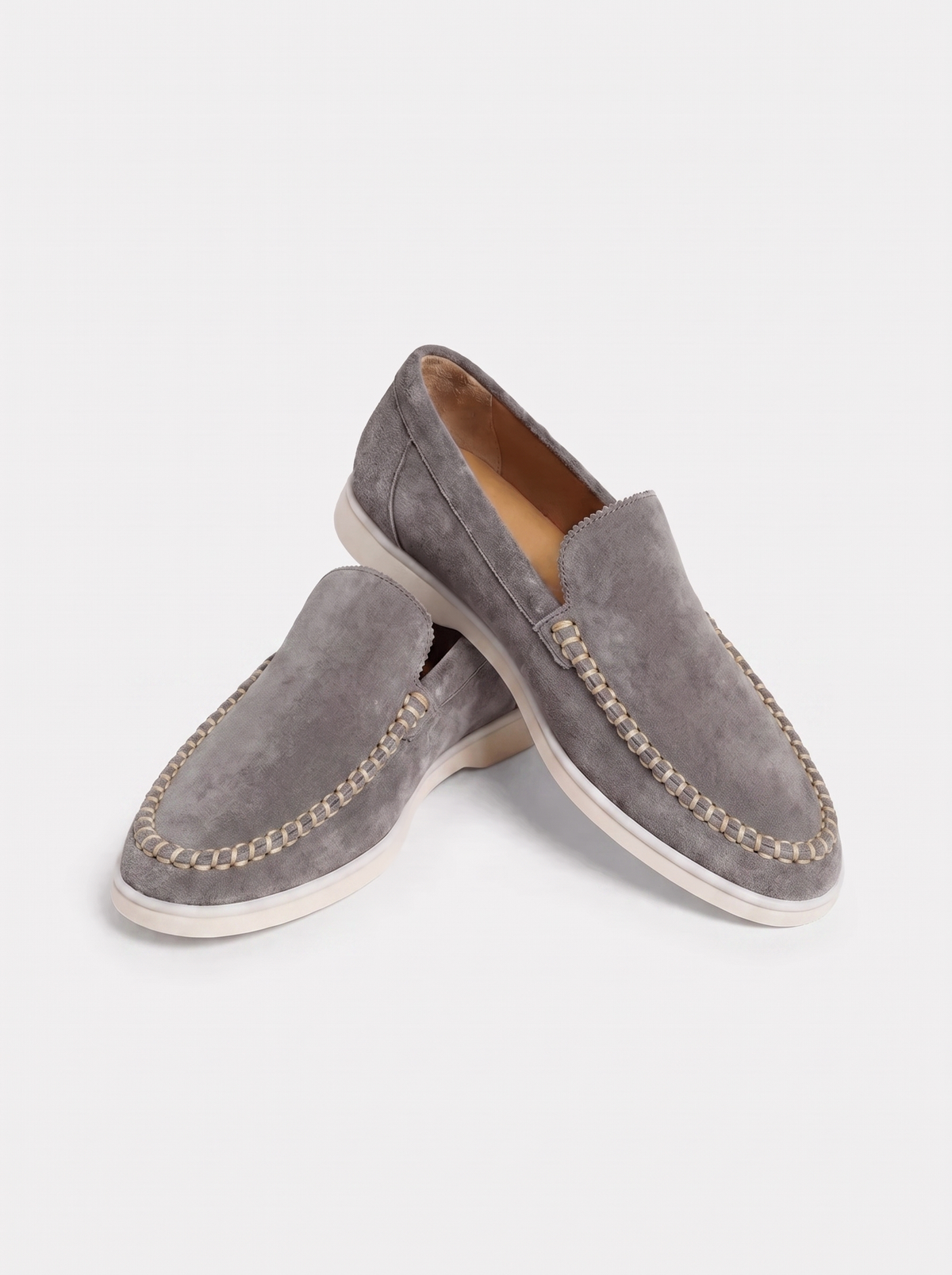 Grey Bellagio Loafers